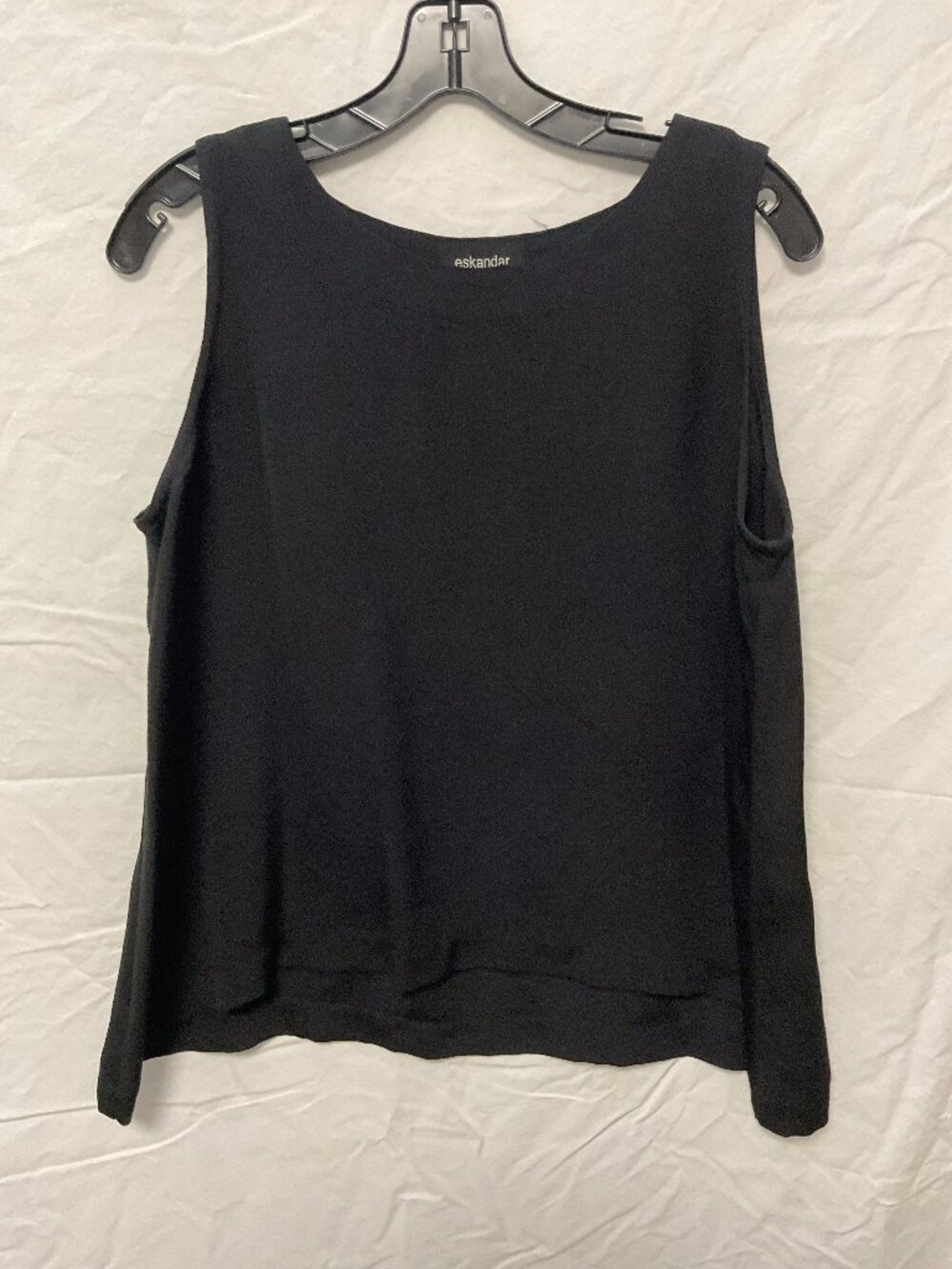 Eskandar Black Sleeveless Shell Top Size 1 Bergdorf Goodman